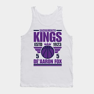 Sacramento Kings Fox 5 Basketball Retro Tank Top